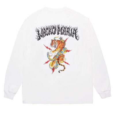WACKO MARIA / TIM LEHI / WASHED HEAVY WEIGHT LONG SLEEVE T-SHIRT