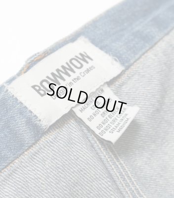 BOW WOW / MINER'S REPAIRED DENIM WORK PANTS