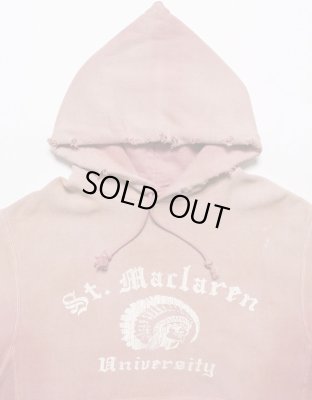 BOW WOW / ST. MACLAREN UNIV. HOODIE AGED