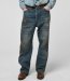 BOW WOW / MINER'S REPAIRED DENIM WORK PANTS