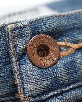 BOW WOW / MINER'S REPAIRED DENIM WORK PANTS