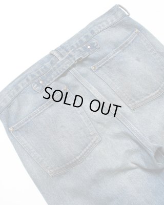 BOW WOW / MINER'S REPAIRED DENIM WORK PANTS