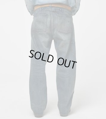 BOW WOW / MINER'S REPAIRED DENIM WORK PANTS