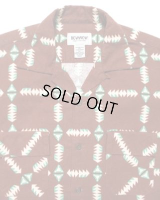 BOW WOW / NAVAJO PRINT FLANNEL SHIRT