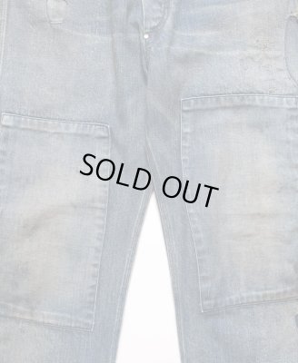 BOW WOW / MINER'S REPAIRED DENIM WORK PANTS