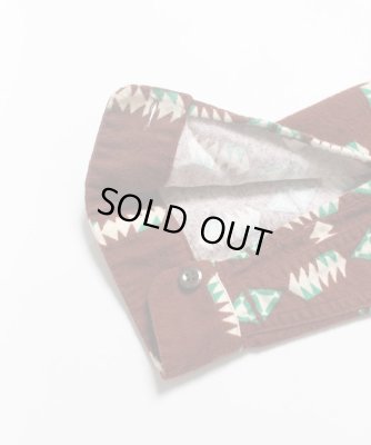 BOW WOW / NAVAJO PRINT FLANNEL SHIRT