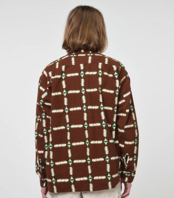 BOW WOW / NAVAJO PRINT FLANNEL SHIRT