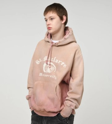 BOW WOW / ST. MACLAREN UNIV. HOODIE AGED