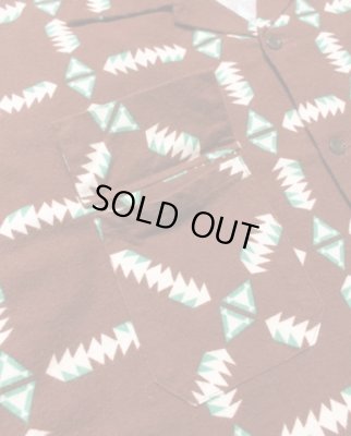 BOW WOW / NAVAJO PRINT FLANNEL SHIRT