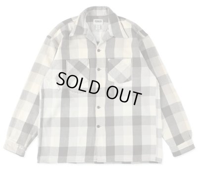 BOW WOW / DAMAGED AND STAINED FLANNEL SHIRT