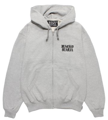 WACKO MARIA / HEAVY WEIGHT ZIP UP HOODED SWEAT SHIRT