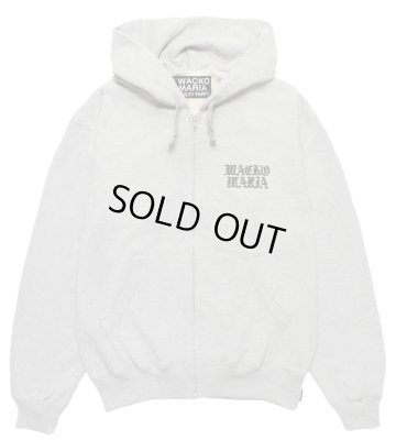 WACKO MARIA / HEAVY WEIGHT ZIP UP HOODED SWEAT SHIRT