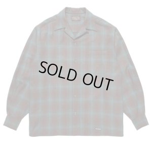 PENDLETON / WOOL OMBRE CHECK OPEN COLLAR SHIRT ペンドルトン ダブル