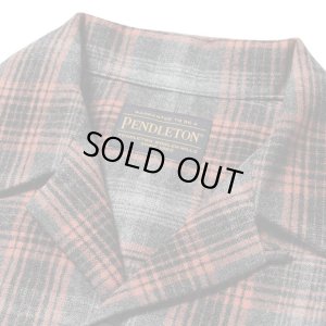 PENDLETON / WOOL OMBRE CHECK OPEN COLLAR SHIRT ペンドルトン ダブル