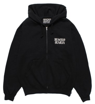 WACKO MARIA / HEAVY WEIGHT ZIP UP HOODED SWEAT SHIRT