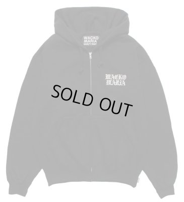 WACKO MARIA / HEAVY WEIGHT ZIP UP HOODED SWEAT SHIRT