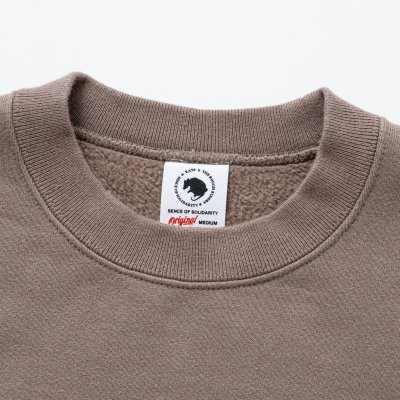 RATS / BOX LOGO CREW NECK SWEAT
