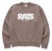 RATS / BOX LOGO CREW NECK SWEAT