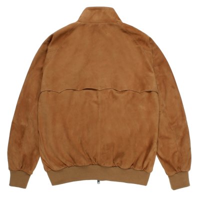 WACKO MARIA / BARACUTA / G9 SUEDE LEATHER HARRINGTON JACKET