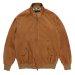 WACKO MARIA / BARACUTA / G9 SUEDE LEATHER HARRINGTON JACKET