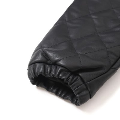 CHALLENGER / QUILTING LEATHER JACKET