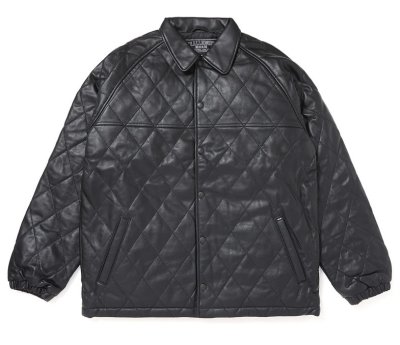 CHALLENGER / QUILTING LEATHER JACKET