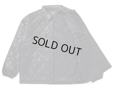 CHALLENGER / QUILTING LEATHER JACKET