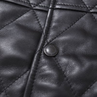 CHALLENGER / QUILTING LEATHER JACKET