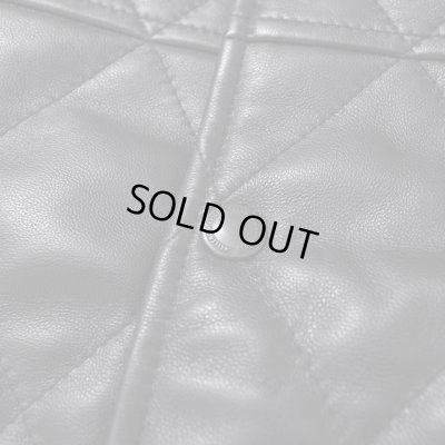 CHALLENGER / QUILTING LEATHER JACKET