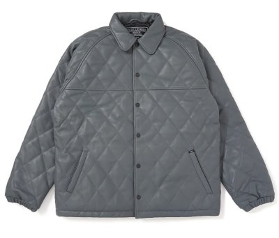 CHALLENGER / QUILTING LEATHER JACKET