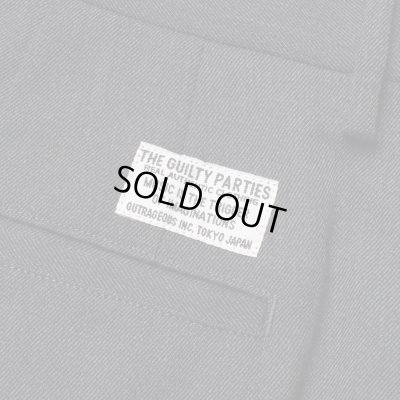 WACKO MARIA / DOUBLE PLEATED WOOL TROUSERS