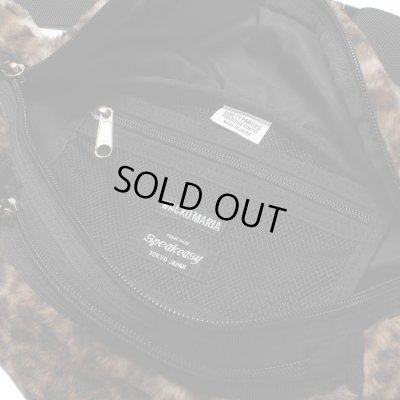 WACKO MARIA / SPEAK EASY / LEOPARD FAUX FUR MINI WAIST BAG