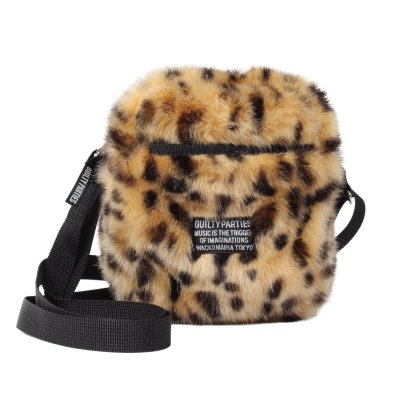 WACKO MARIA / SPEAK EASY / LEOPARD FAUX FUR MINI SHOULDER BAG