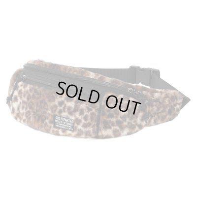 WACKO MARIA / SPEAK EASY / LEOPARD FAUX FUR MINI WAIST BAG