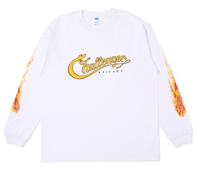 CHALLENGER / L/S SNAKING LOGO TEE