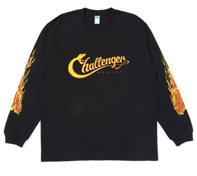 CHALLENGER / L/S SNAKING LOGO TEE