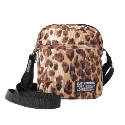 WACKO MARIA / SPEAK EASY / LEOPARD NYLON MINI SHOULDER BAG
