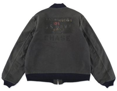 BOW WOW / USN DECK ZIP JACKET AGED