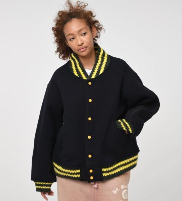 BOW WOW / ST. MACLAREN UNIV. VARSITY JACKET AGED