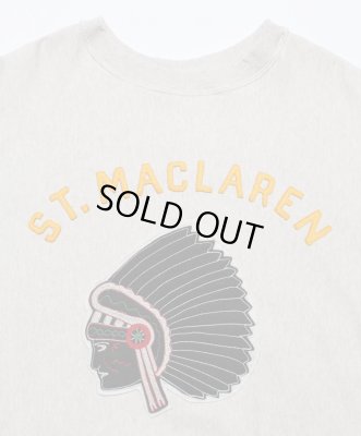 BOW WOW / ST. MACLAREN UNIV. SWEATSHIRT AGED