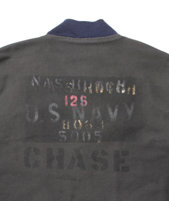 BOW WOW / USN DECK ZIP JACKET AGED