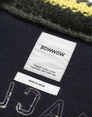 BOW WOW / ST. MACLAREN UNIV. VARSITY JACKET AGED