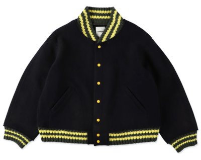 BOW WOW / ST. MACLAREN UNIV. VARSITY JACKET AGED