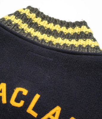 BOW WOW / ST. MACLAREN UNIV. VARSITY JACKET AGED