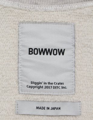 BOW WOW / ST. MACLAREN UNIV. SWEATSHIRT AGED