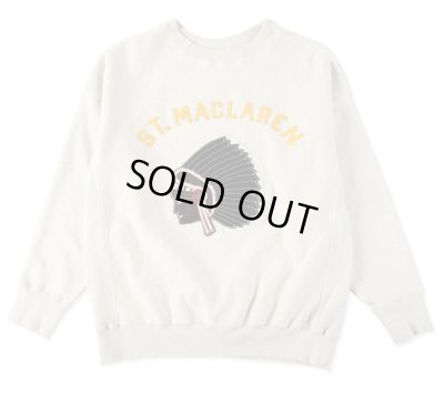 BOW WOW / ST. MACLAREN UNIV. SWEATSHIRT AGED