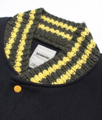 BOW WOW / ST. MACLAREN UNIV. VARSITY JACKET AGED