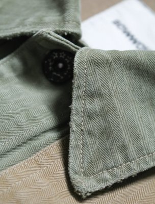 BOW WOW / USMC M44 HBT TWO-TONE JACKET AGED