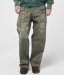 BOW WOW / PAINT STAINED USMC P-44 HBT TROUSERS