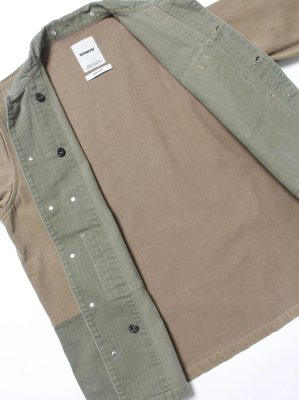 BOW WOW / USMC M44 HBT TWO-TONE JACKET AGED